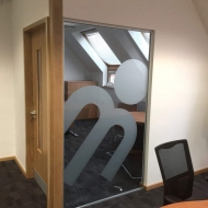 sugarman frosted window graphics