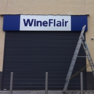 WineFlair fascia installation