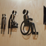 toilet signage