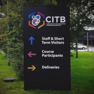 citb wayfinding totem