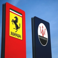 ferrari and maserati totems