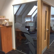 pmp frosted window graphics
